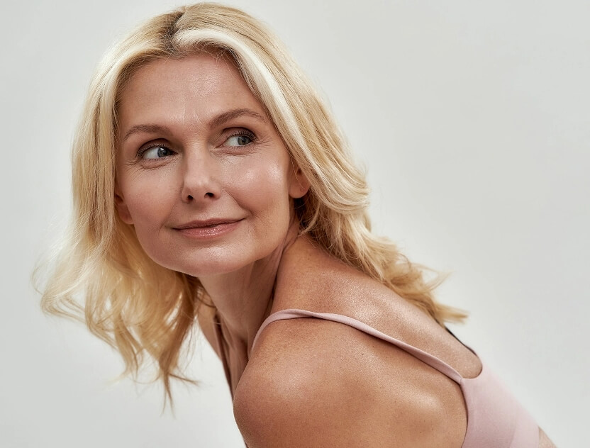 Woman Looking Forward